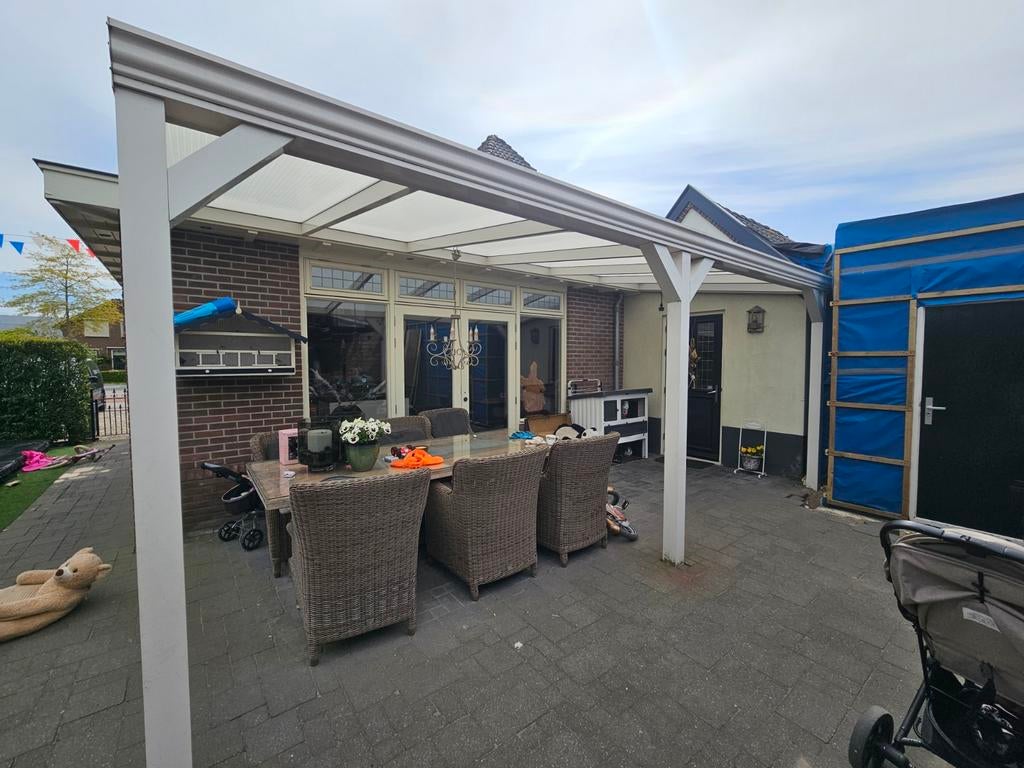 Aluminium veranda, Tuin en Terras, Overkappingen, Ophalen, Zo goed als nieuw, Veranda