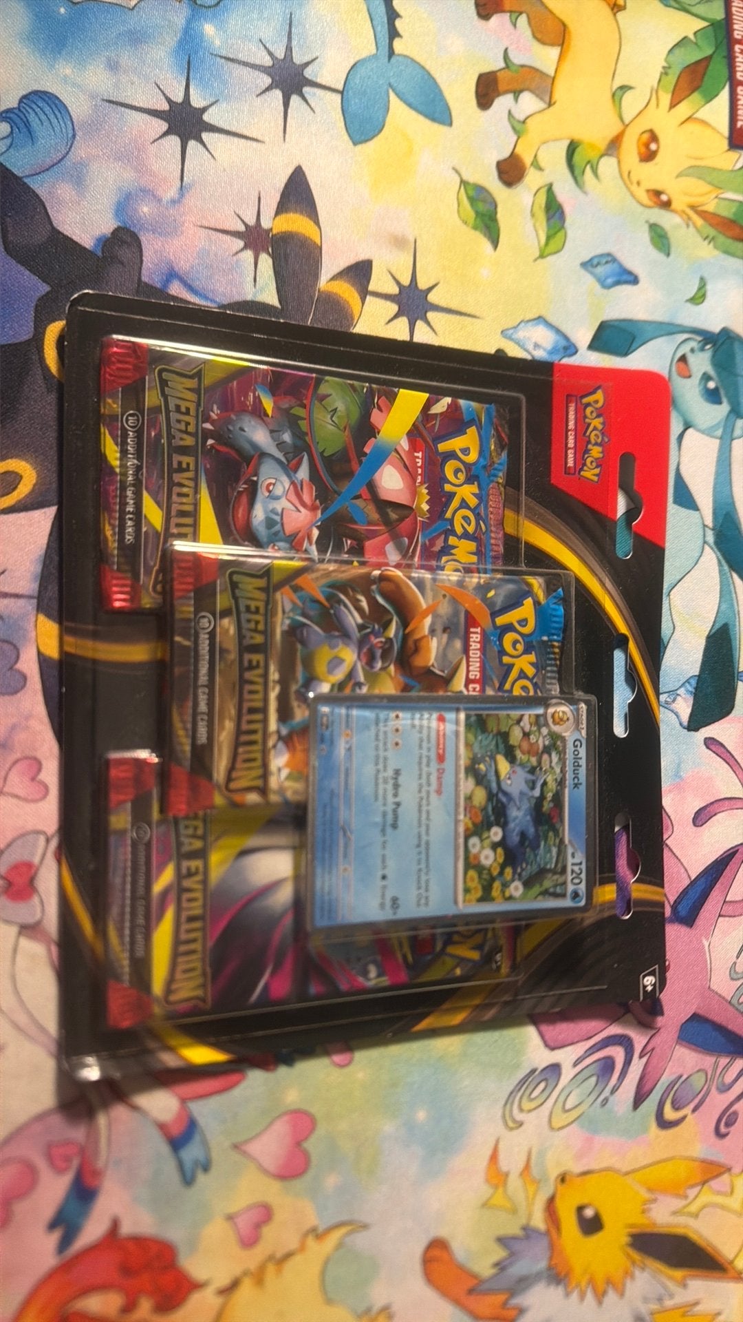 Mega Evolution Blister Golduck, Ophalen of Verzenden