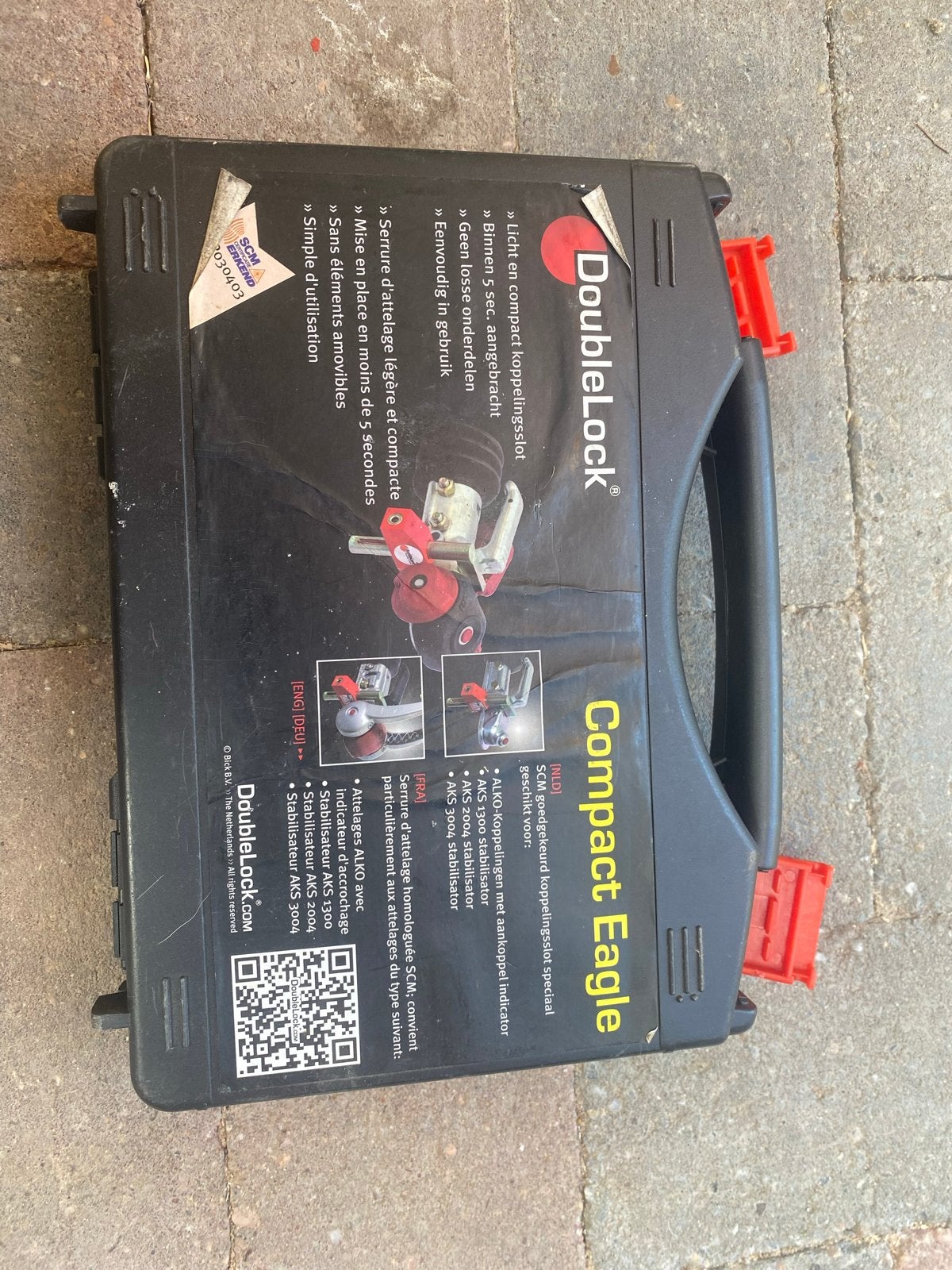 DoubleLock Compact Eagle koppeling slot, Ophalen of Verzenden, Gebruikt