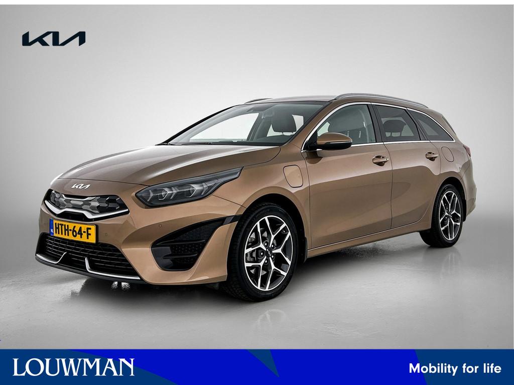 Kia Ceed Sportswagon 1.6 GDI PHEV ExecutiveLine Limited | Le, Auto's, 12 maanden, Gebruikt, Leder en Stof, Hybride Elektrisch/Benzine