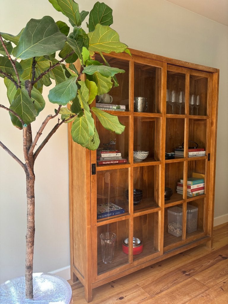 Teak boekenkast, Ophalen, 200 cm of meer, 150 tot 200 cm, Teakhout