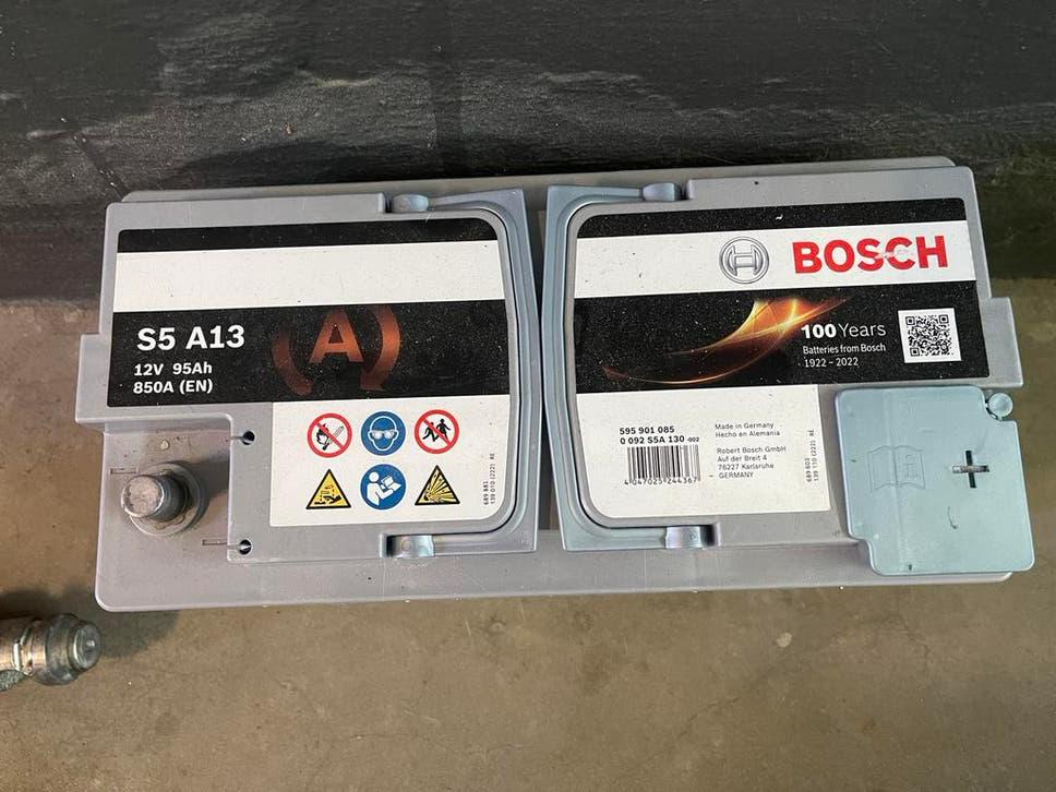 Bosch S5 A13 Auto Accu 12V 95Ah 850A, Ophalen of Verzenden, Gebruikt, Universele onderdelen