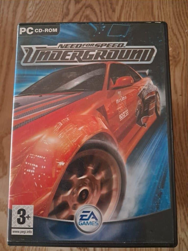 Need for Speed Underground – PC – originele uitgave, Spelcomputers en Games, Games | Pc, 1 speler, Racen en Vliegen, Ophalen of Verzenden