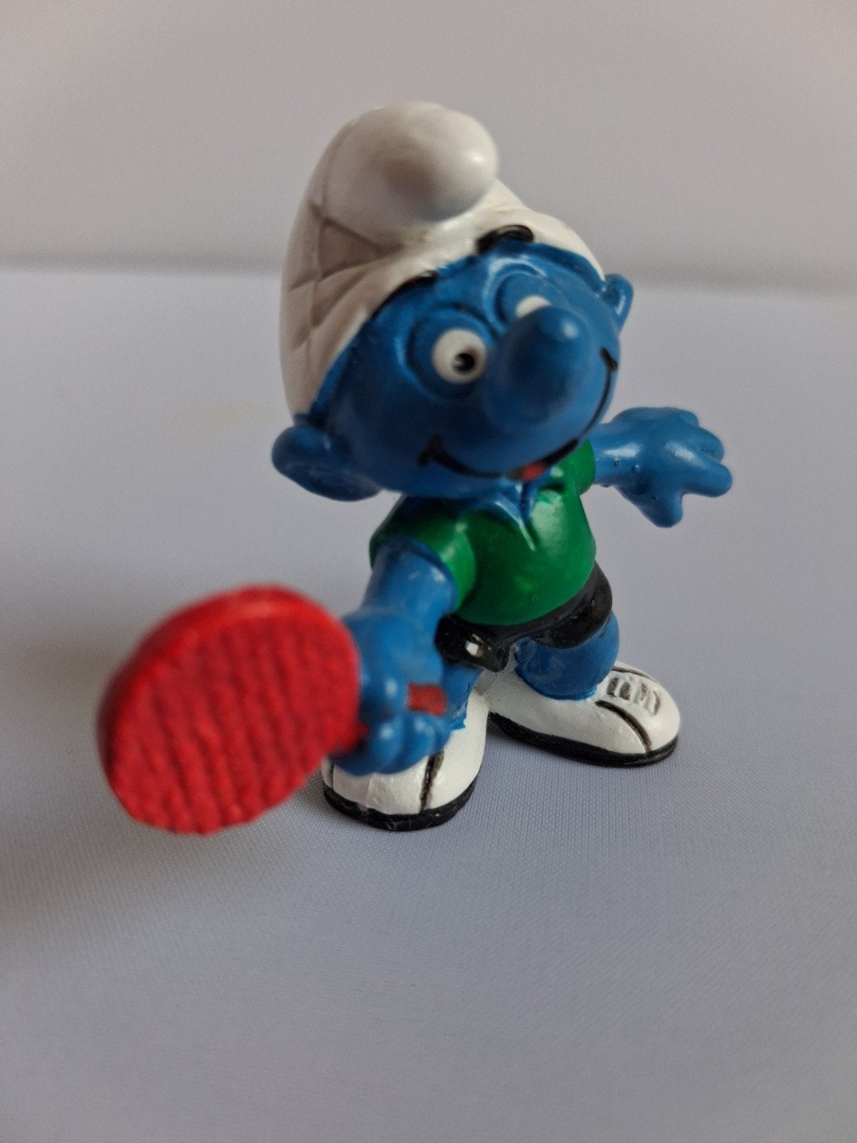 Tafeltennis Smurf - Pingpong - 20227, Ophalen of Verzenden, Nieuw, Verschillende Smurfen, Poppetje, Figuurtje of Knuffel
