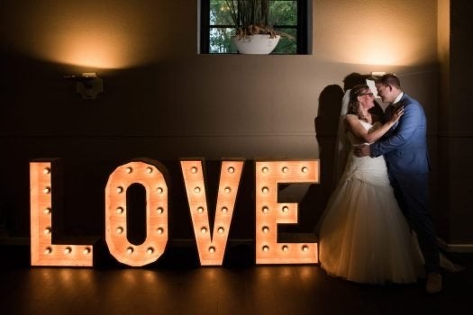 Te huur love lichtletters led lichten, Ophalen of Verzenden