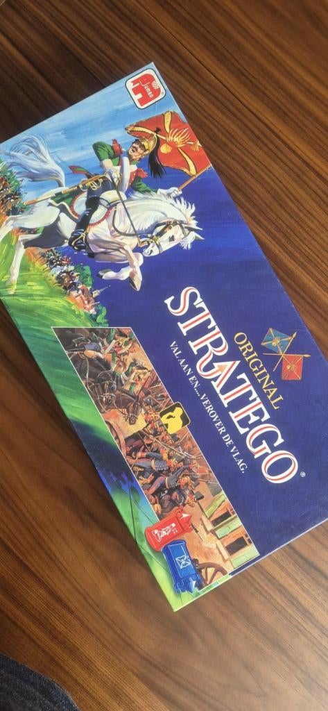 Stratego Original Bordspel - aanvallen, Verover de Vlag, Hobby en Vrije tijd, Een of twee spelers, Ophalen, Zo goed als nieuw