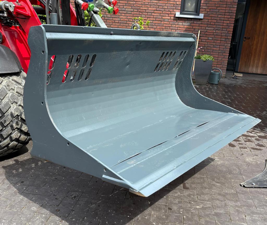 Grondbak Bak puinriek weidemann, Ophalen, Wiellader of Shovel