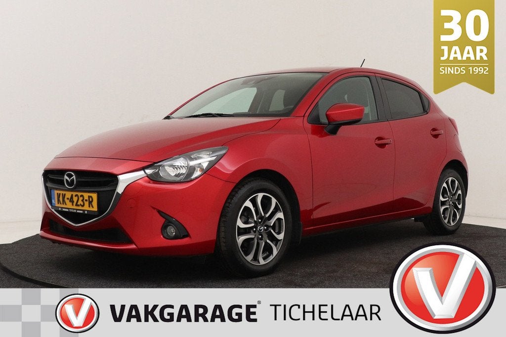Mazda 2 1.5 Skyactiv-G GT-M Line | Org NL | Stoelverwarming, Voorwielaandrijving, Stof, Gebruikt, 4 cilinders