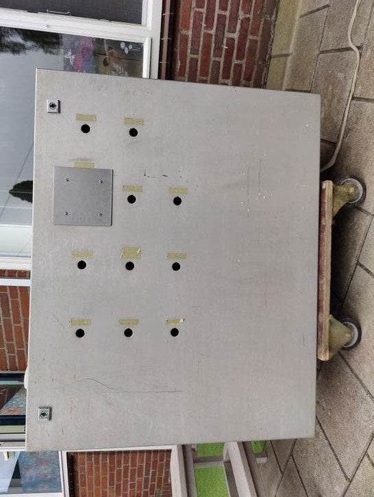 Rittal RVS Schakelkast Elektrakast Montagekast 100*80*30 cm, Ophalen, Overige typen