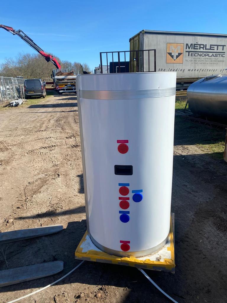 Voorraadvat tank voor water 200 ltr geisoleerd, Ophalen, 100 liter of meer, Nieuw, Boiler