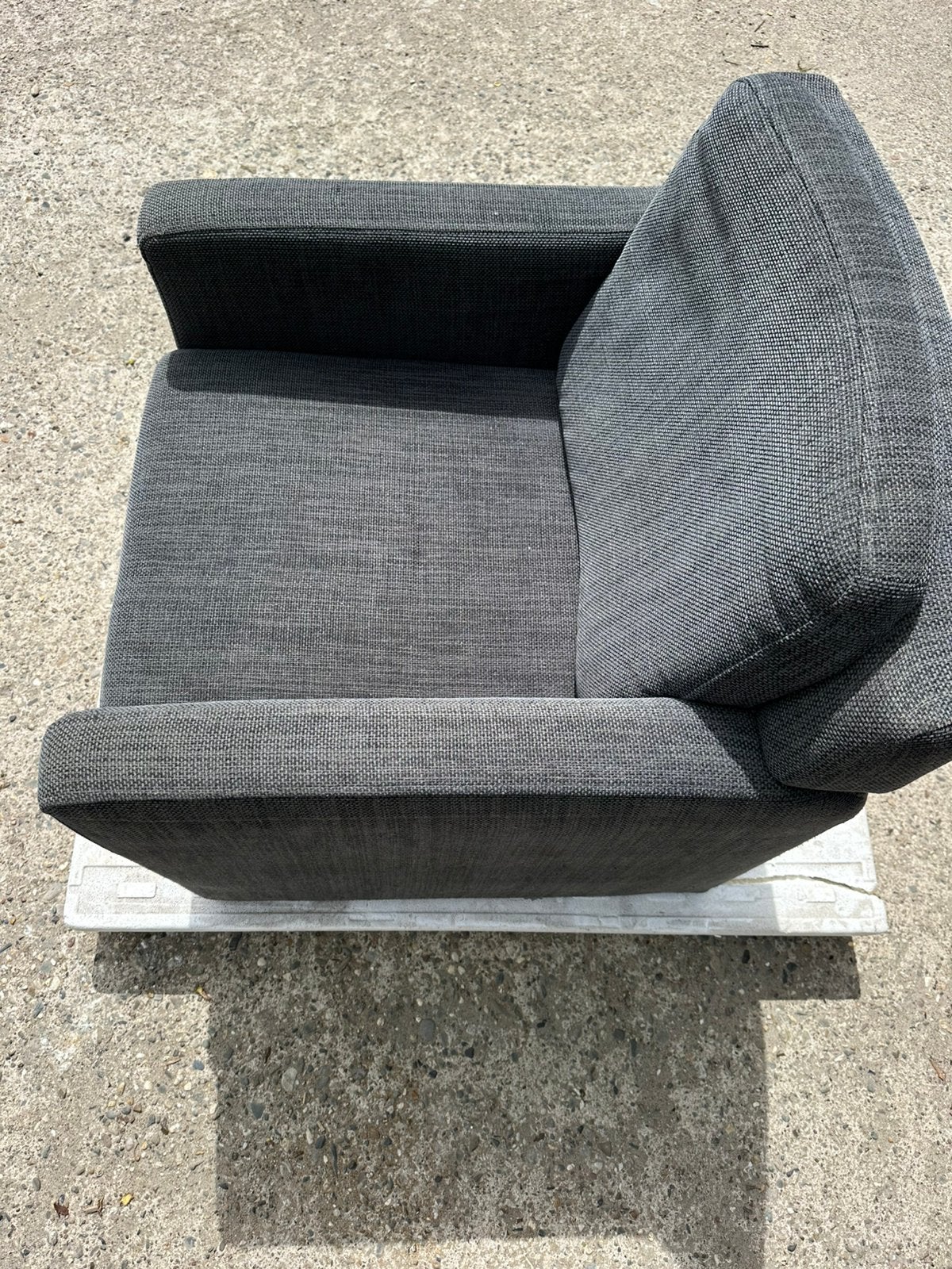 Fauteuil, Ophalen, Gebruikt, Minder dan 75 cm, Stof
