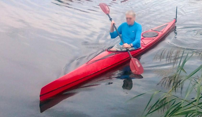 Kevlar Kayak type Zegul, Ophalen, Gebruikt, 1-persoons