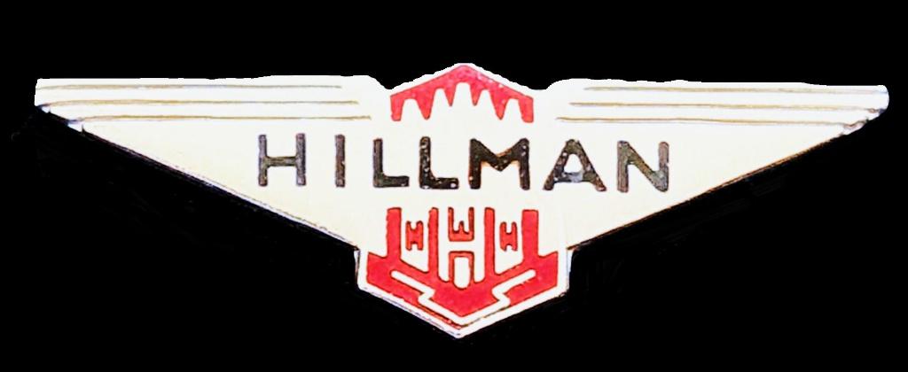 Hillman auto speld- zilverkleur, Ophalen of Verzenden, Nieuw, Transport, Speldje of Pin