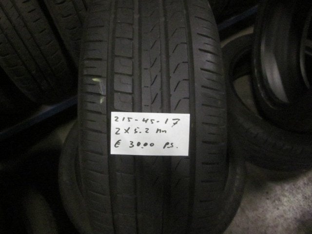 215 45 17 Pirelli, Continental zomerbanden, Verzenden, 17 inch, Band(en), Personenwagen