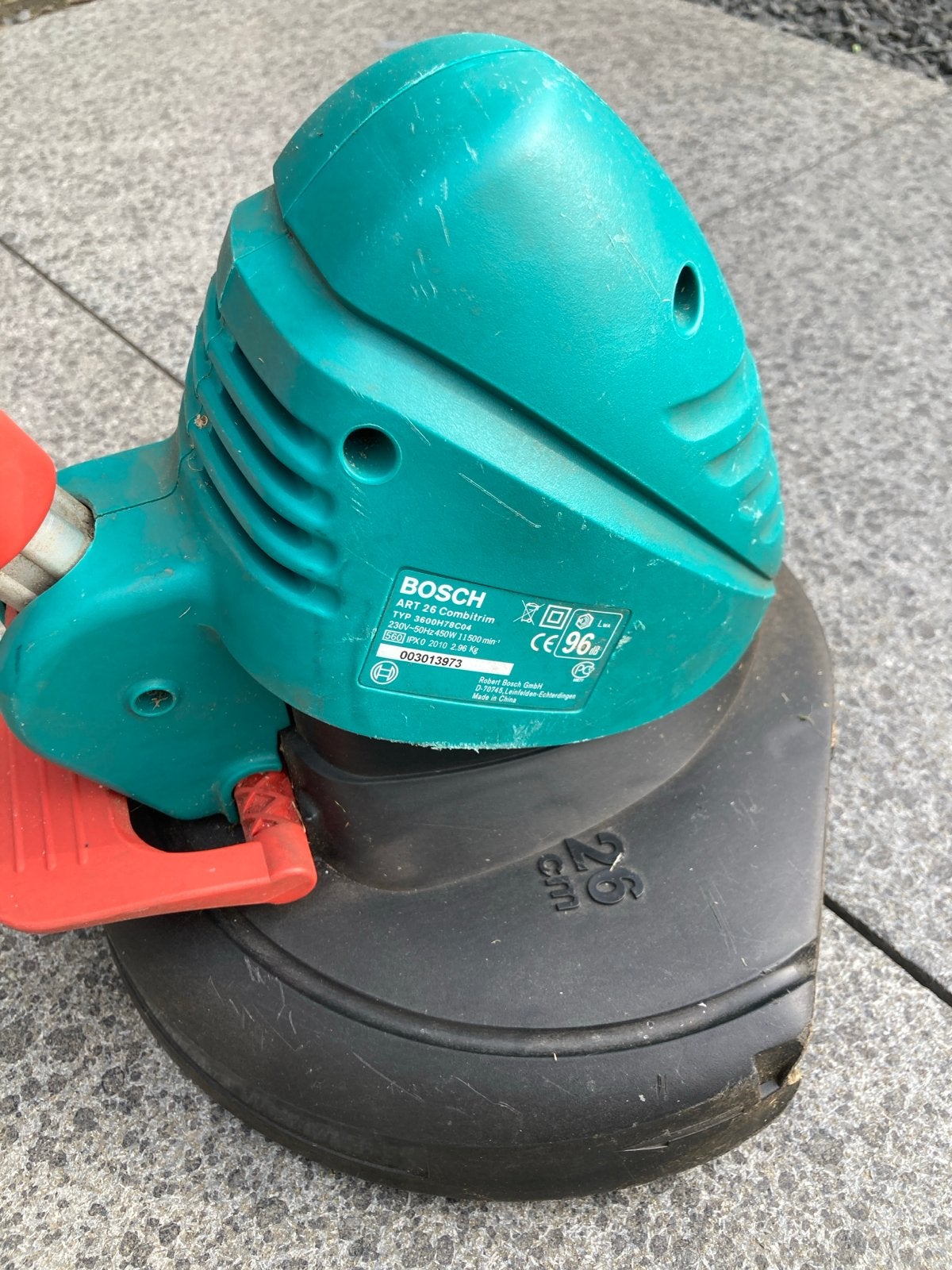 Bosch Combitrim ART26 Grastrimmer - Elektrisch, Ophalen, Gebruikt, 10 tot 30 cm, Elektrisch