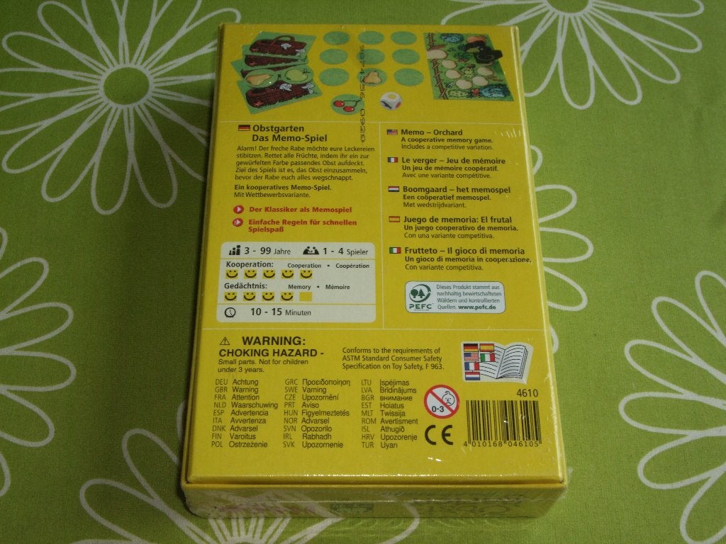 Foto 3 van Nieuw in seal: Obst garten - Das Memo spiel (Boomgaard)