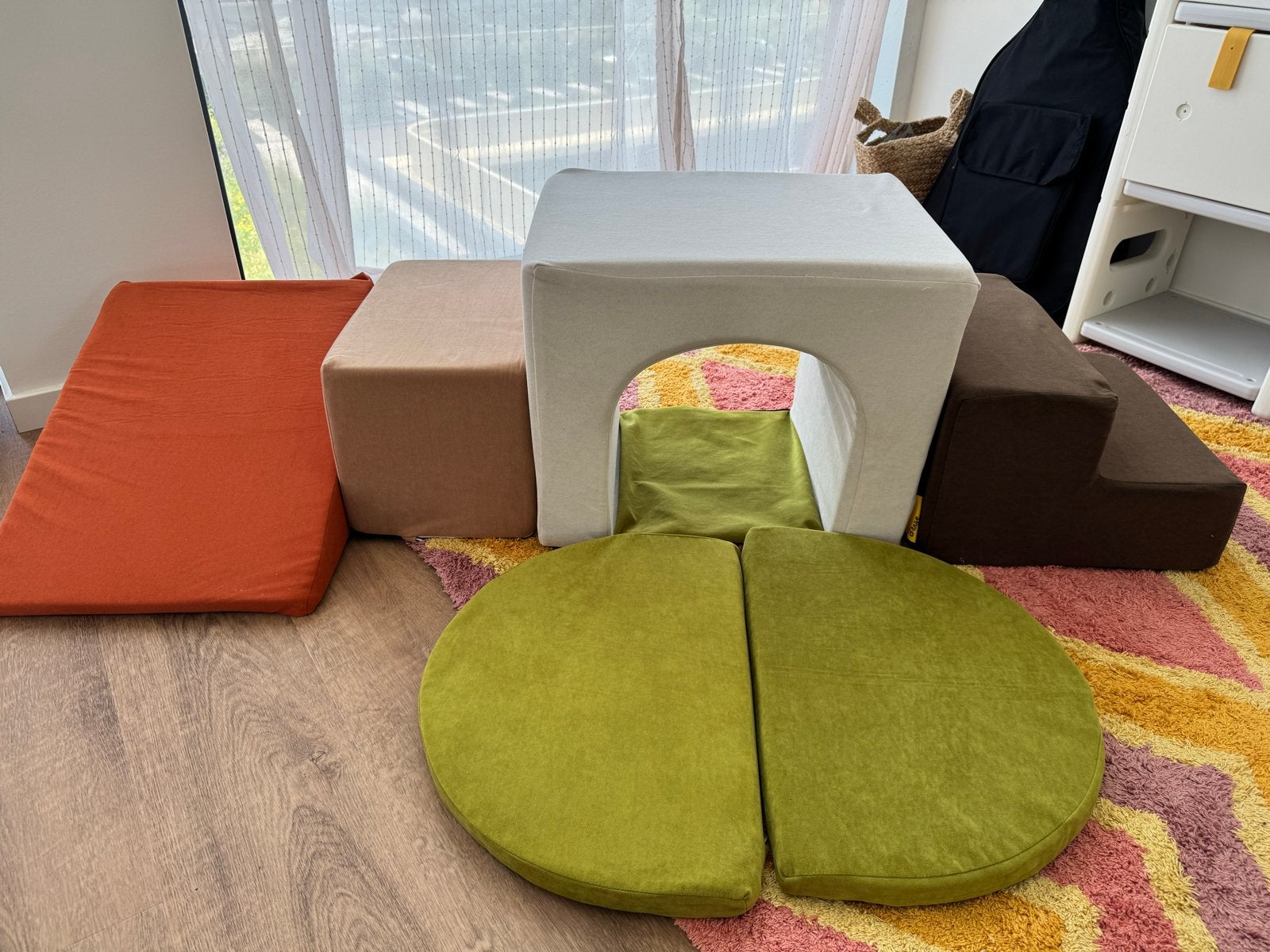 Soft foam play blocks / klimblokken voor kinderen, Ophalen, Zo goed als nieuw, Overige typen