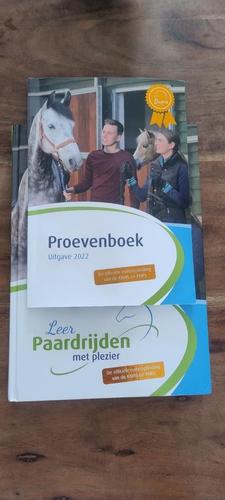 FNRS Proevenboek Uitgave 2022 - Officiële Ruiteropleiding, Ophalen of Verzenden