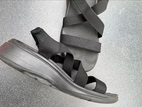 Sketchers arch fit sandalen maat 41, Zwart, Zo goed als nieuw, Sandalen of Muiltjes, Ophalen of Verzenden