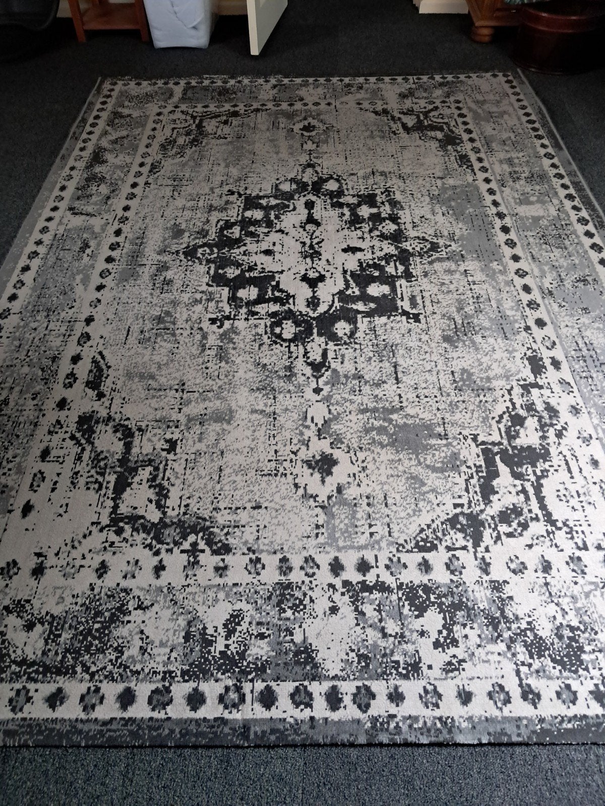 vloerkleed, Ophalen, Grijs, Rechthoekig, 200 cm of meer