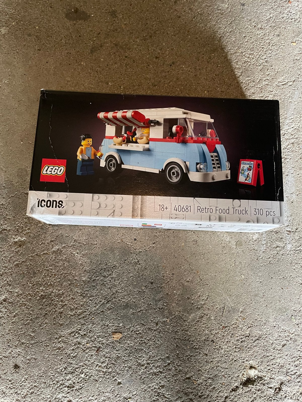 Lego Icons 40681 Retro Foodtruck - Nieuw & Verzegeld, Lego, Nieuw, Ophalen of Verzenden, Icons