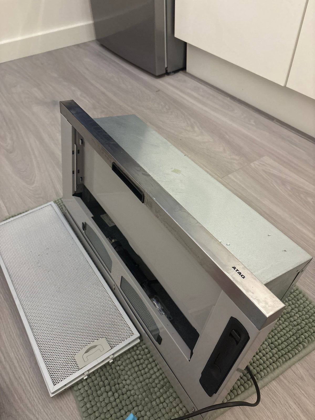 ATAG Onderbouw Afzuigkap - Gebruikt, Ophalen, Gebruikt, Minder dan 200 m³ per uur, Onderbouw afzuigkap