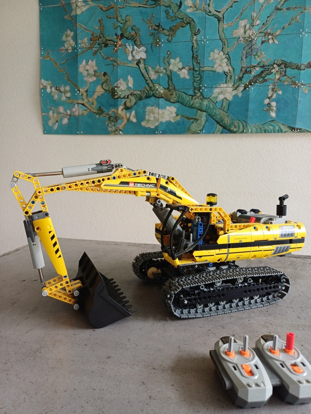 Lego Technic Graafmachine 8043, Ophalen of Verzenden, Zo goed als nieuw, Overige merken