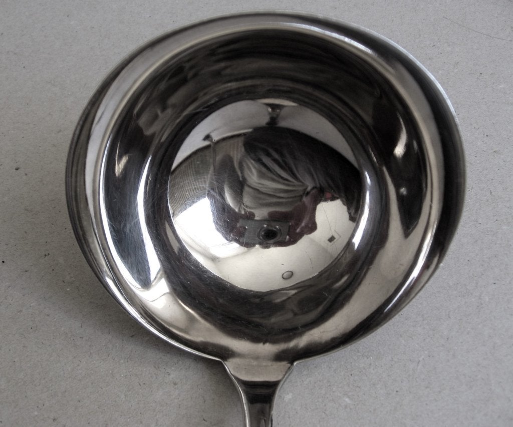 Art deco verzilverde opscheplepel, WMF 90-8, nieuw, Ophalen of Verzenden