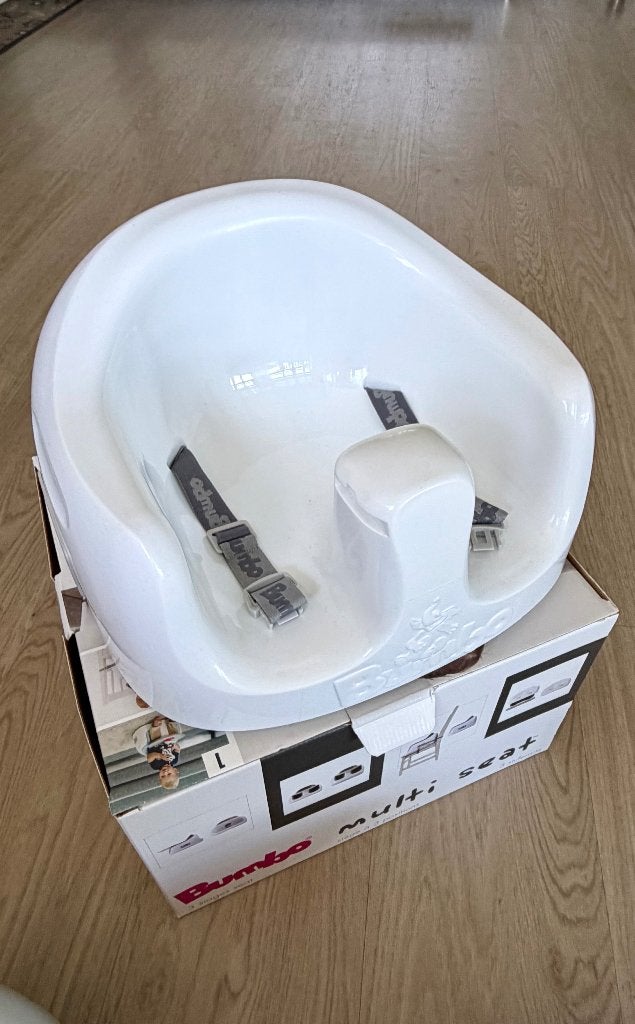 Bumbo Multi Seat Lichtgrijs - 3-in-1 Kinderstoel, Ophalen of Verzenden, Zo goed als nieuw, Overige typen
