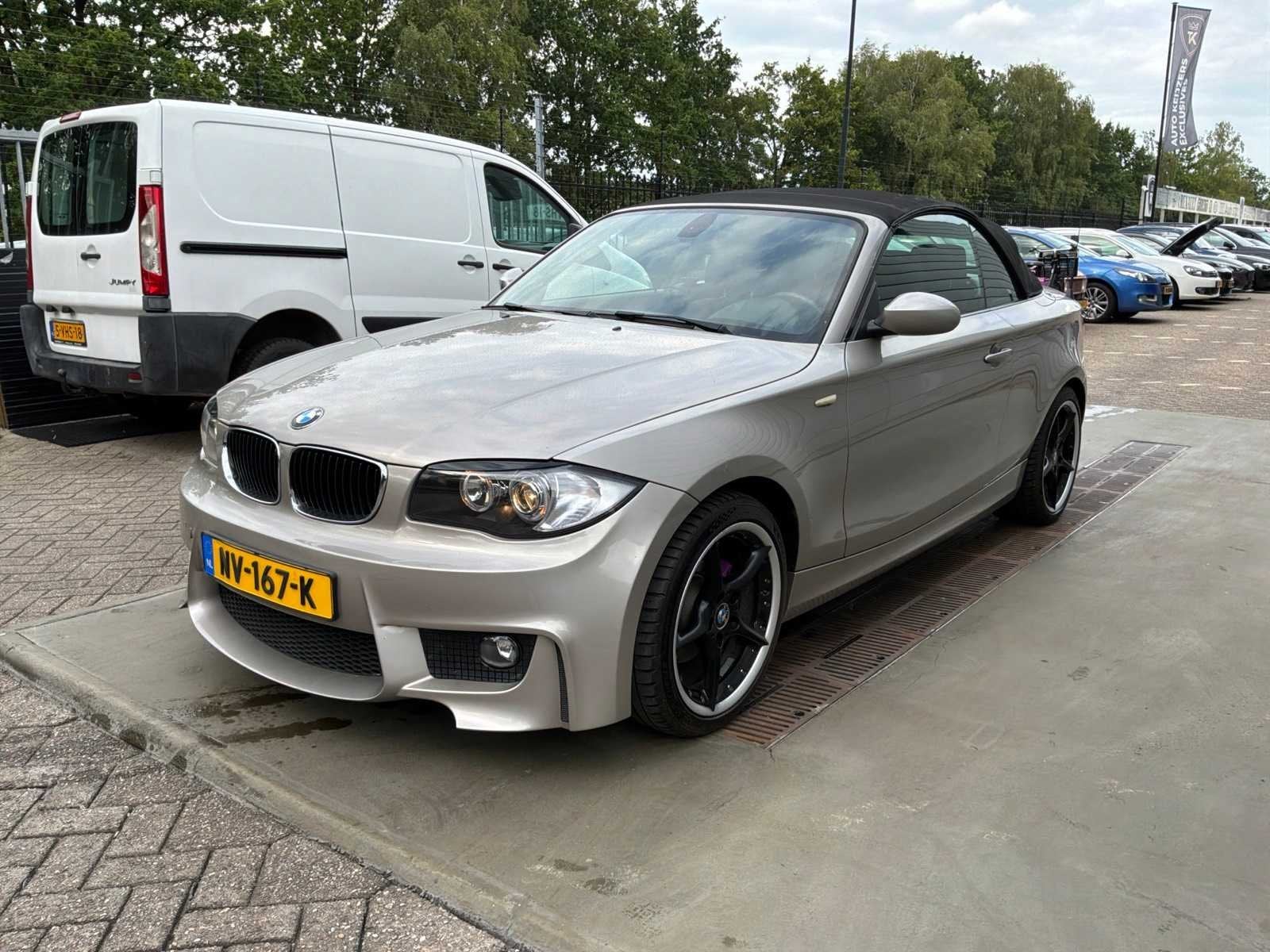 2008 BMW 1-serie Cabrio 118i Personenauto, Auto's, 1-Serie, Cabriolet, 4 stoelen, Handgeschakeld