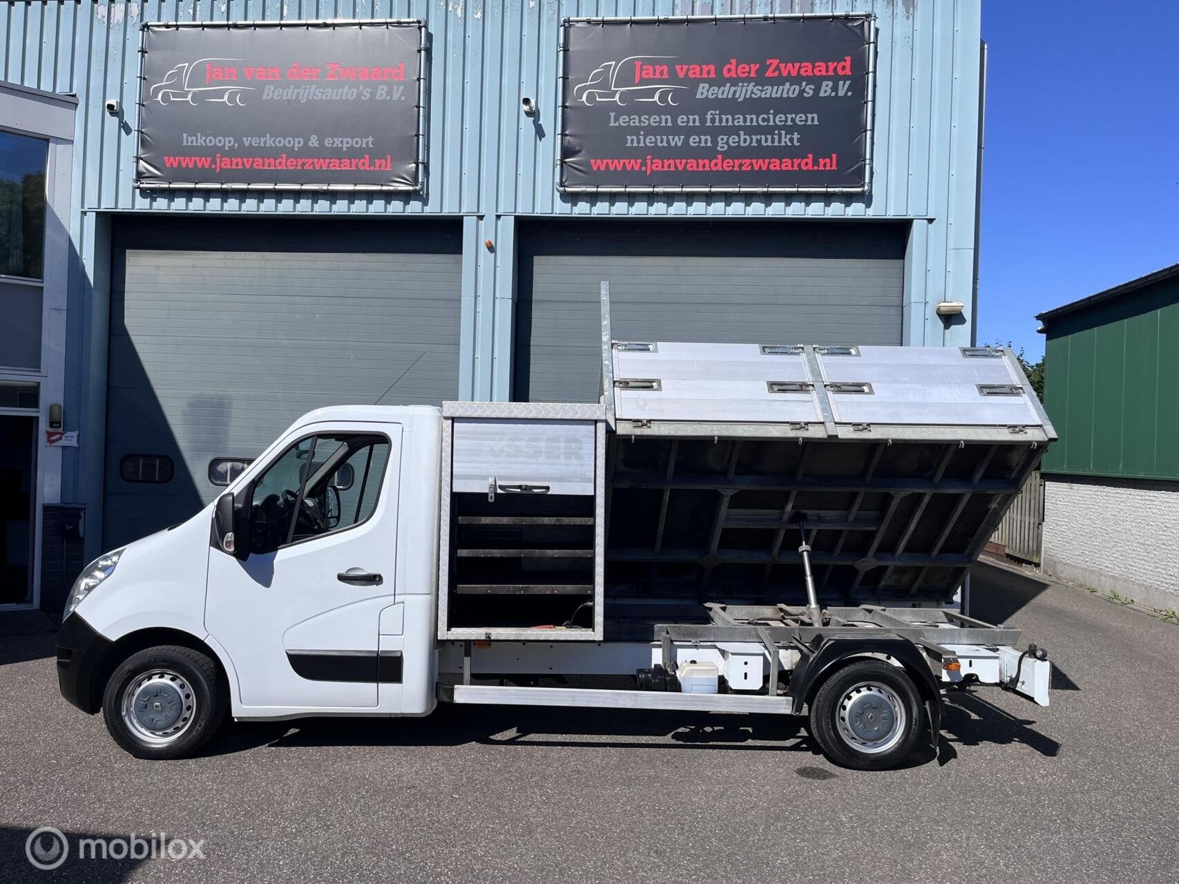 Renault Master T35 2.3 Kipper openlaadbak Pick up., Euro 5, 125 pk, Gebruikt, 4 cilinders
