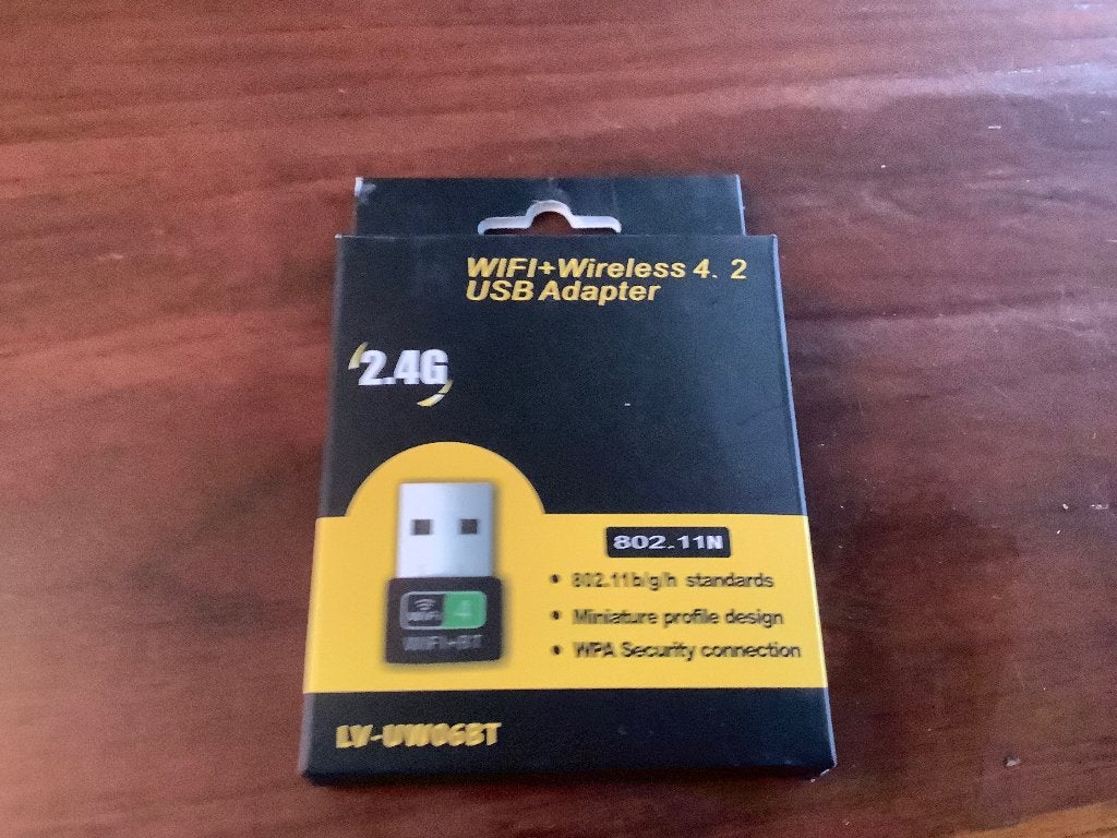 WIFI + Wireless 4.2 USB Adapter, Computers en Software, Ophalen of Verzenden, Nieuw, Overige merken