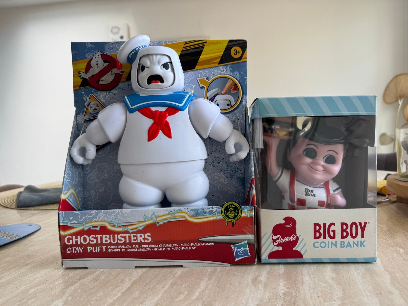 Ghostbusters Stay Puft & Big Boy spaarpot - Nieuw in doos, Ophalen of Verzenden, Zo goed als nieuw