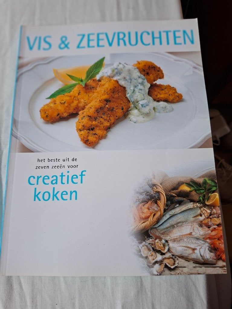 Vis & zeevruchten, creatief koken, Ophalen of Verzenden