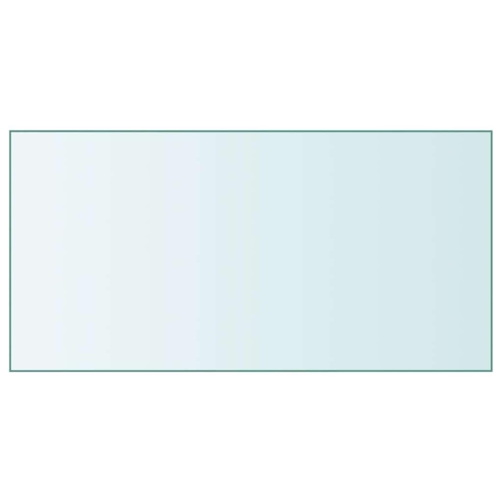 NIEUW | Tafelblad 50 x 100 cm gehard glas transparant! GRT, 100 tot 150 cm, Verzenden, Nieuw, 50 tot 100 cm