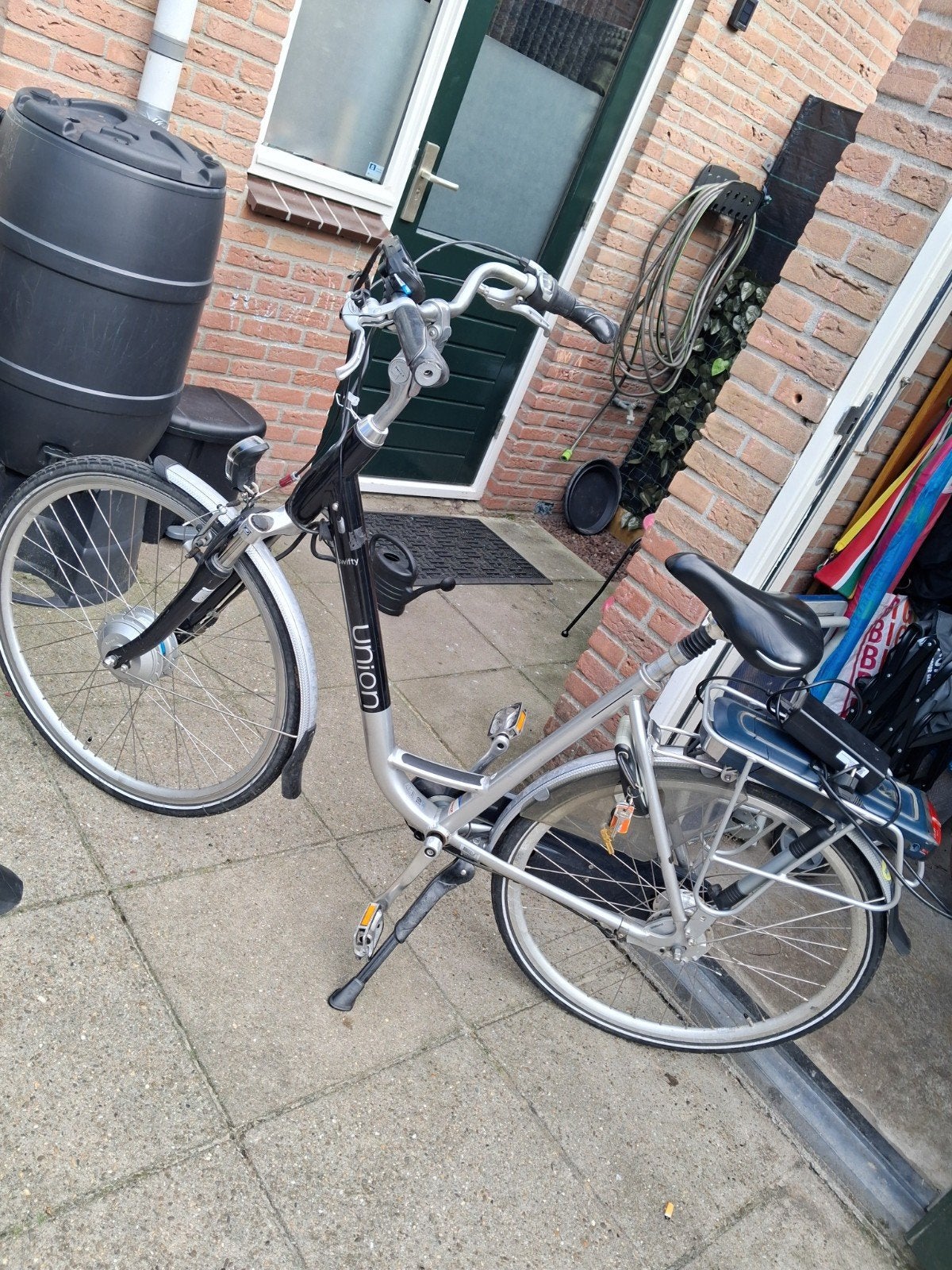Union elektrische fiets met defect display met oplader, Ophalen of Verzenden, Gebruikt, Overige merken