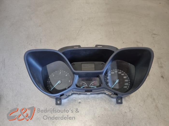 Kilometerteller KM van een Ford Transit Connect
