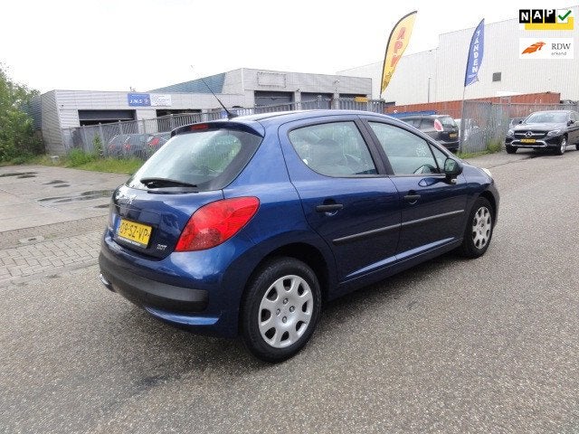 Peugeot 207 1.4-16V XR 5 Deurs NAP Airco Apk 28/10/2026, Voorwielaandrijving, 4 cilinders, Blauw, Origineel Nederlands