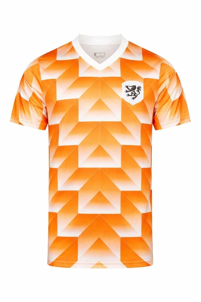 Retro Nederland Shirt Heren – Oranje, Maat 52/54 (L), Onbekend, Verzenden, Nieuw