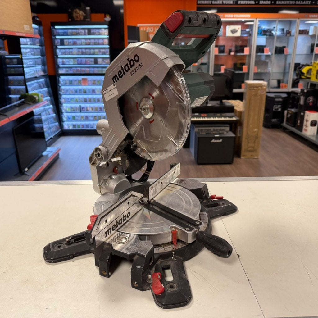 Metabo KS216M Afkortzaag, Metabo, Zo goed als nieuw, Support@metabo.com, Metabo Corporation, Metabo-Werke GmbH, 
72622 NÃ¼rtingen
Germany