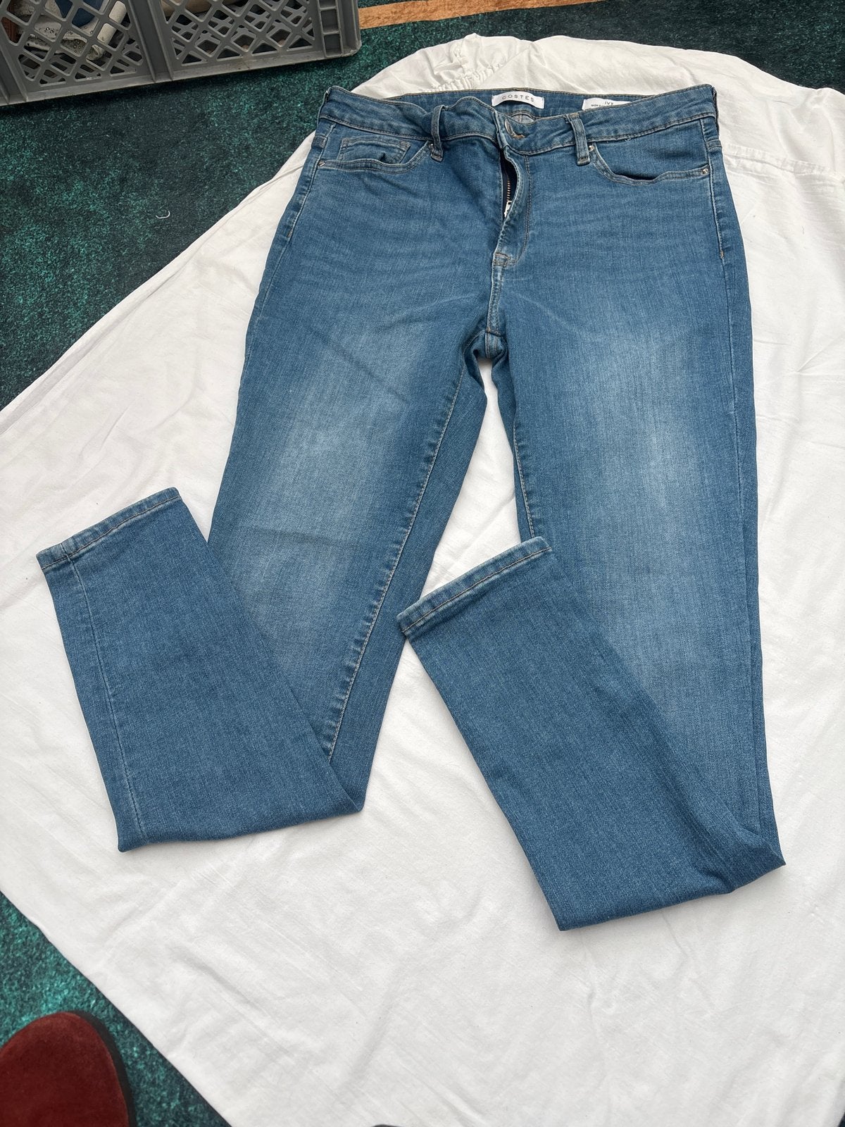 Costes jeans - Zo goed als nieuw, Ophalen of Verzenden, Zo goed als nieuw, Blauw, W33 - W36 (confectie 42/44)