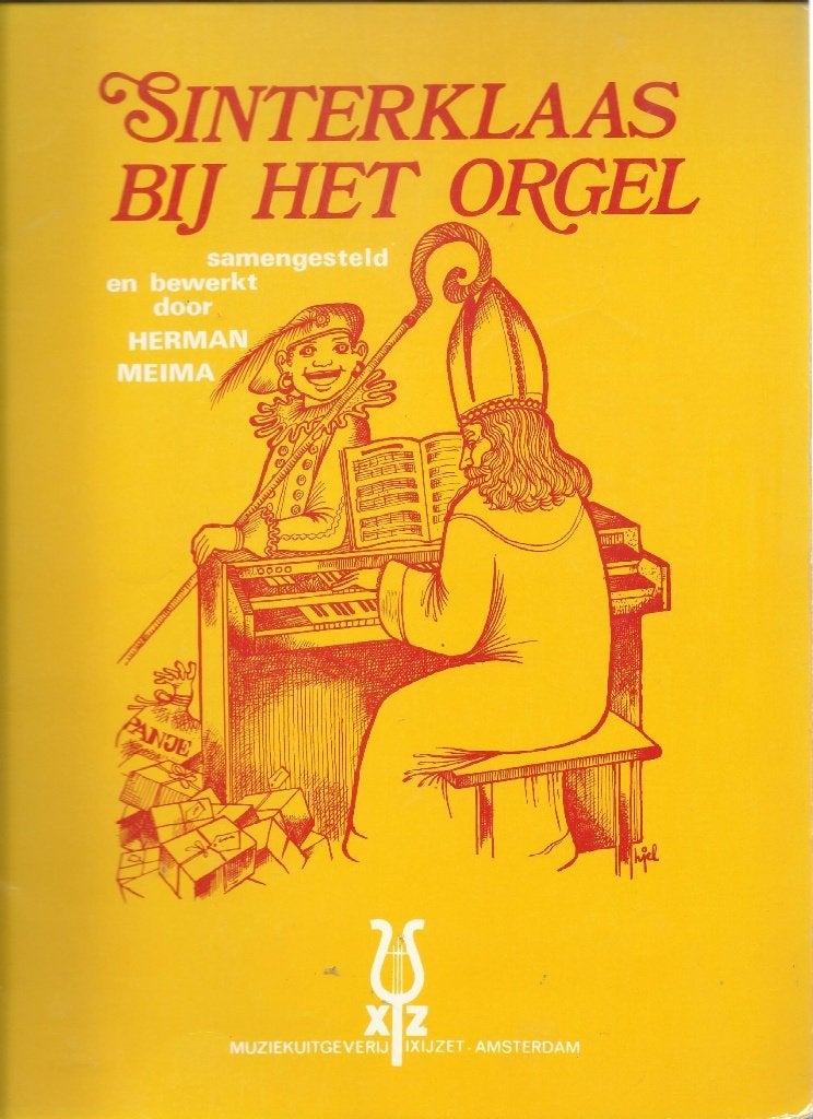 Sinterklaas bij het orgel, Muziek en Instrumenten, Ophalen of Verzenden, Zo goed als nieuw, Thema, Keyboard