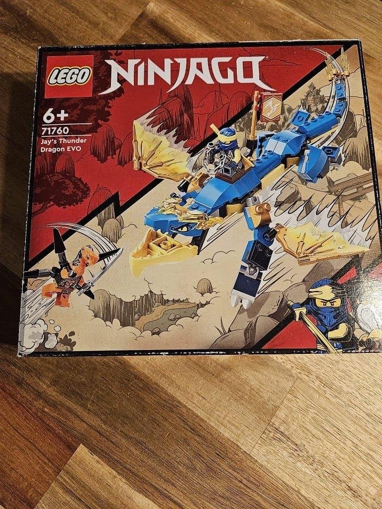 LEGO Ninjago 71760 Jay's bliksemdraak EVO compleet, Inclusief instructies, Gebruikt, Lego, Ophalen of Verzenden