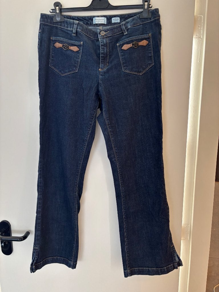 Rosner spijkerbroek / jeans maat 42 blauw, Kleding | Dames, Zo goed als nieuw, Verzenden, Blauw, Rosner