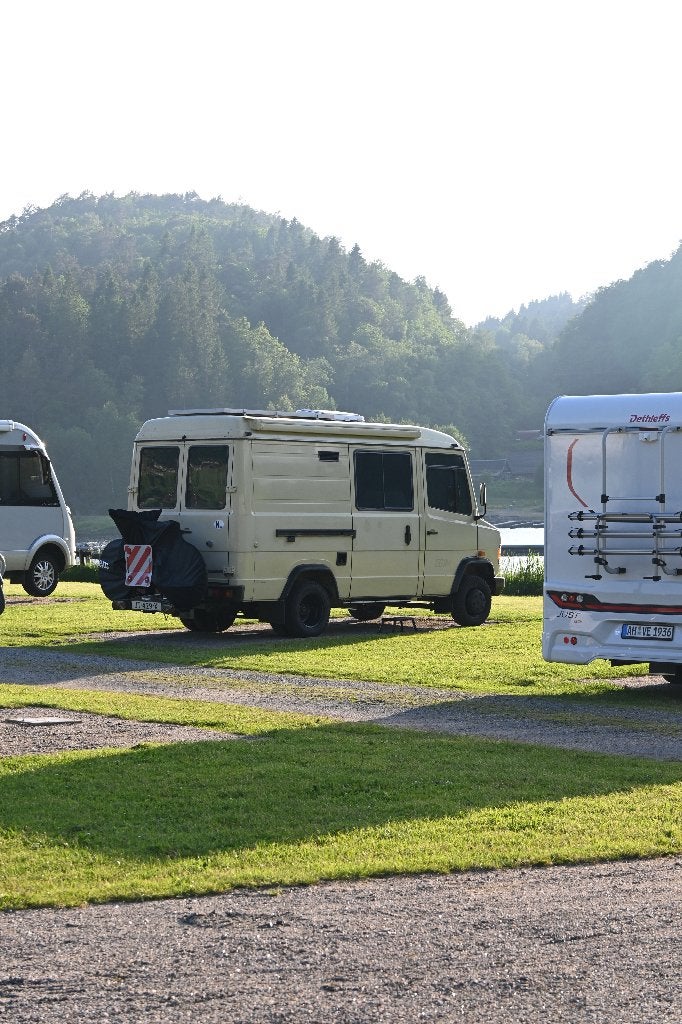 MercedesBenz Vario 510 Camper 1992, Benzine, Airco, Automaat, Automaat, Buscamper of Camperbus, Mercedes-Benz, Tot en met 3