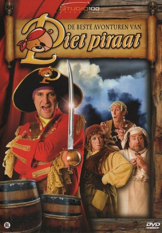 DVD Piet Piraat - De Beste Avonturen Van Piet Piraat, Cd's en Dvd's, Dvd's | Kinderen en Jeugd, Avontuur, Alle leeftijden, Tv-serie