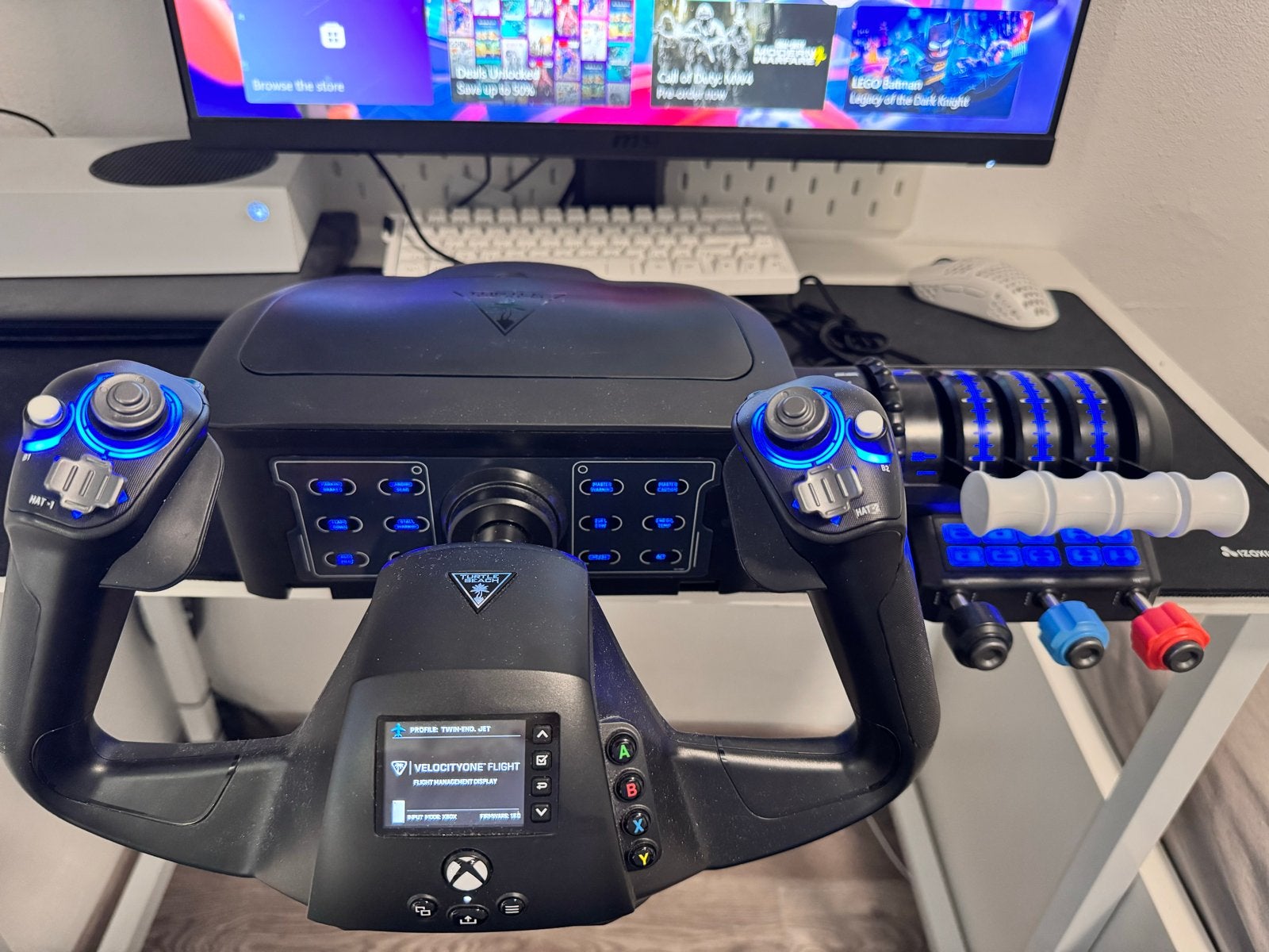 Turtle Beach VelocityOne Flight Universal Flight Control, Ophalen of Verzenden, Zo goed als nieuw, PC, Overige typen