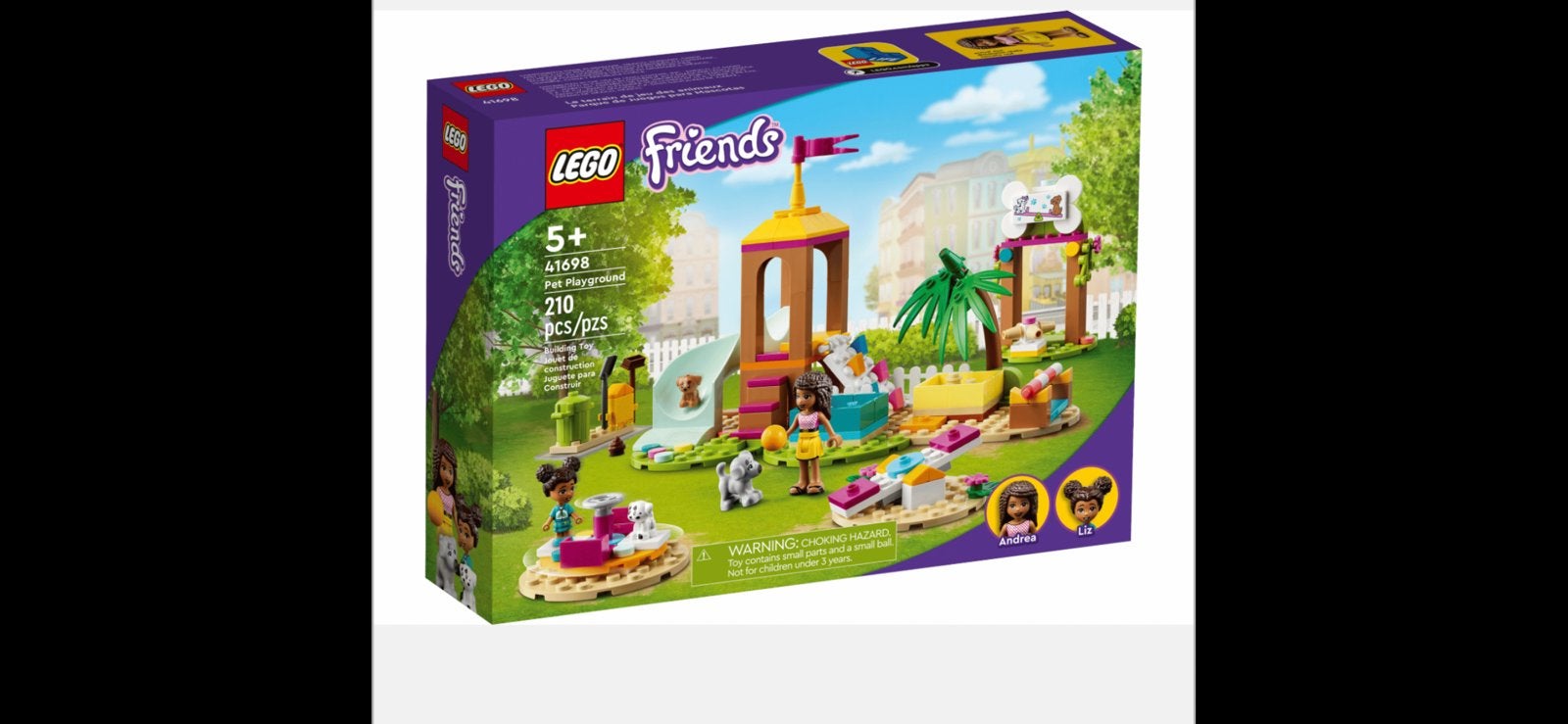 Lego Friends 41698 Dierenspeeltuin, Kinderen en Baby's, Speelgoed | Duplo en Lego, Zo goed als nieuw, Lego, Complete set, Compleet