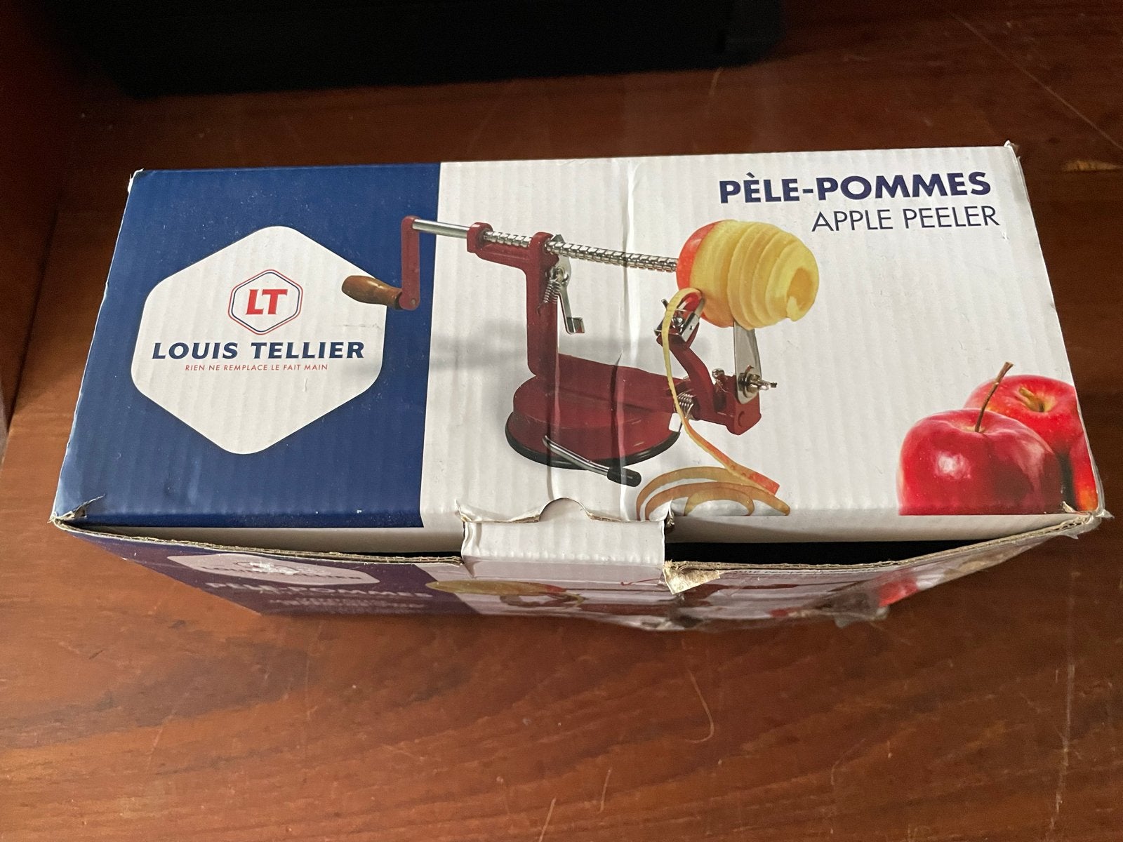 Louis Tellier Appelschilapparaat - Nieuw in doos, Ophalen of Verzenden, Zo goed als nieuw