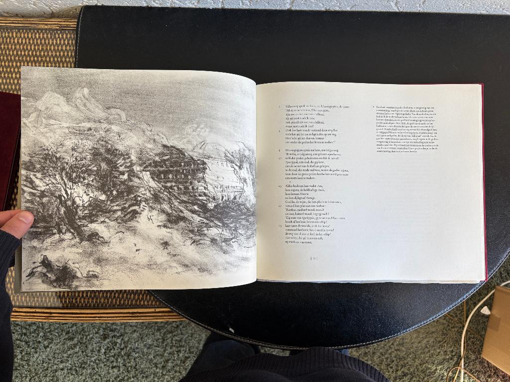 Gilgamesj - De Zonvloed en het Levenskruid - De Roos, 1985, Gelezen, Ophalen of Verzenden, Nederland, Gilgamesj